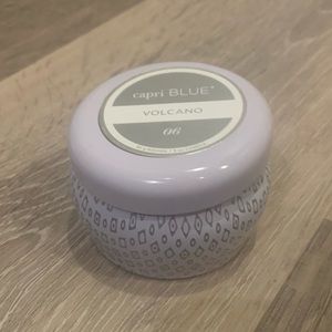 Mini volcano candle